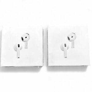Apple AirPods 4 ANC White Earbud Headphones